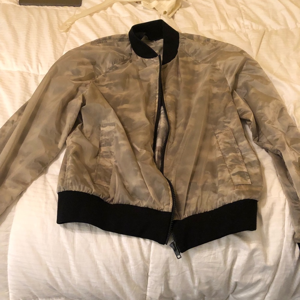 MSGM camo jacket medium
